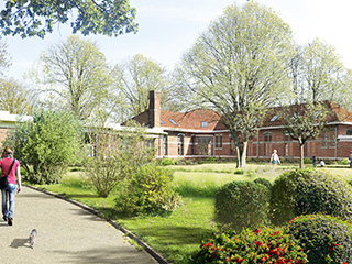 Jardin De L Hospice Marguerite De Flandres Land Paysagiste